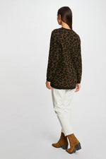 MORGAN - קרדיגן לנשים הדפס מנומר - MASHBIR//365