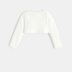 OBAIBI - קרדיגן לתינוקות בצבע לבן - MASHBIR//365