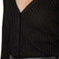 KENNETH COLE - קרדיגן עם כפתורים בצבע שחור - MASHBIR//365 - 3