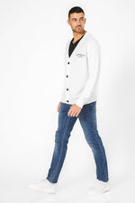 KENNETH COLE - 'קרדיגן ריב לוגו קולג - MASHBIR//365