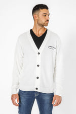 KENNETH COLE - 'קרדיגן ריב לוגו קולג - MASHBIR//365