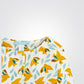 OBAIBI - קרדיגן תינוקות הדפס ציפורים צהובים על רקע לבן - MASHBIR//365 - 2