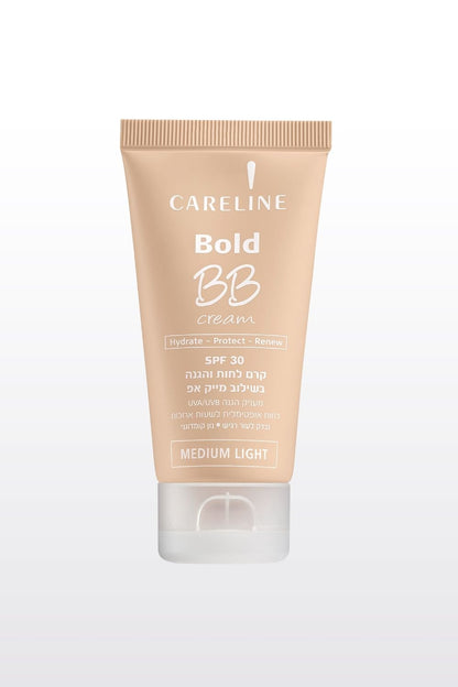 CARELINE - קרם לחות 50 מ"ל BOLD BB משולב עם גוון SPF30 - MASHBIR//365