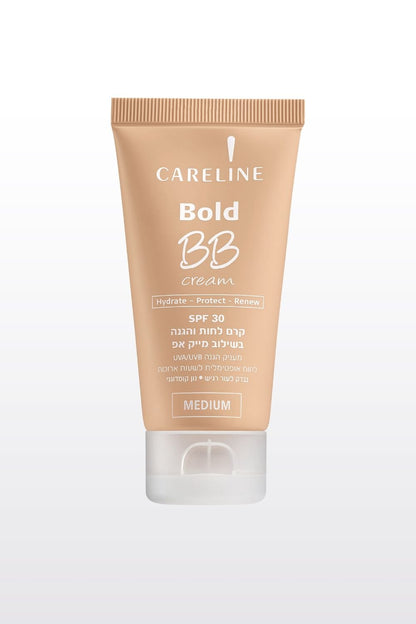 CARELINE - קרם לחות 50 מ"ל BOLD BB משולב עם גוון SPF30 - MASHBIR//365