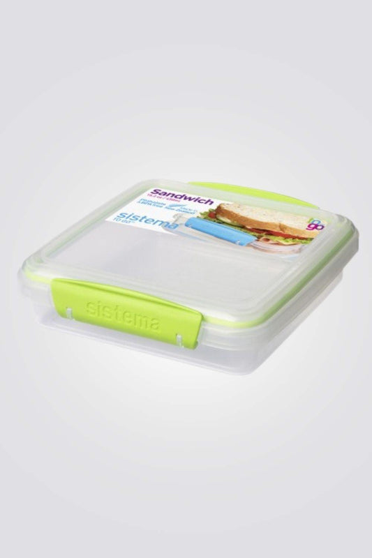 SISTEMA - קופסא לסנדוויץ' 450 מ"ל TO GO ירוק - MASHBIR//365