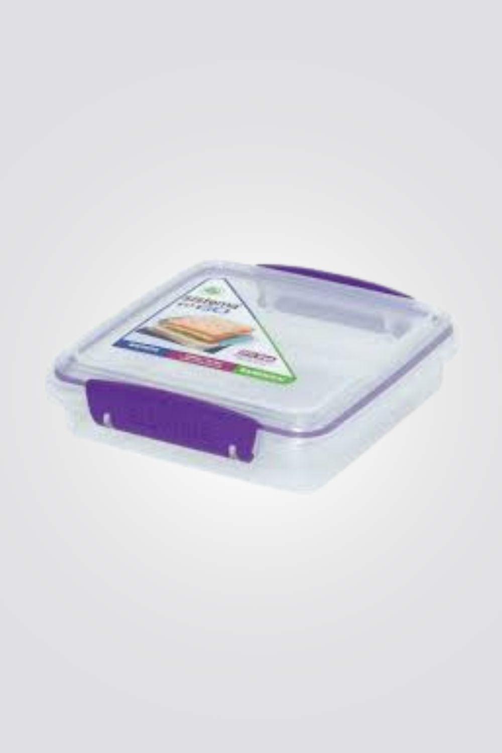 SISTEMA - קופסא לסנדוויץ' 450 מ"ל TO GO סגול - MASHBIR//365