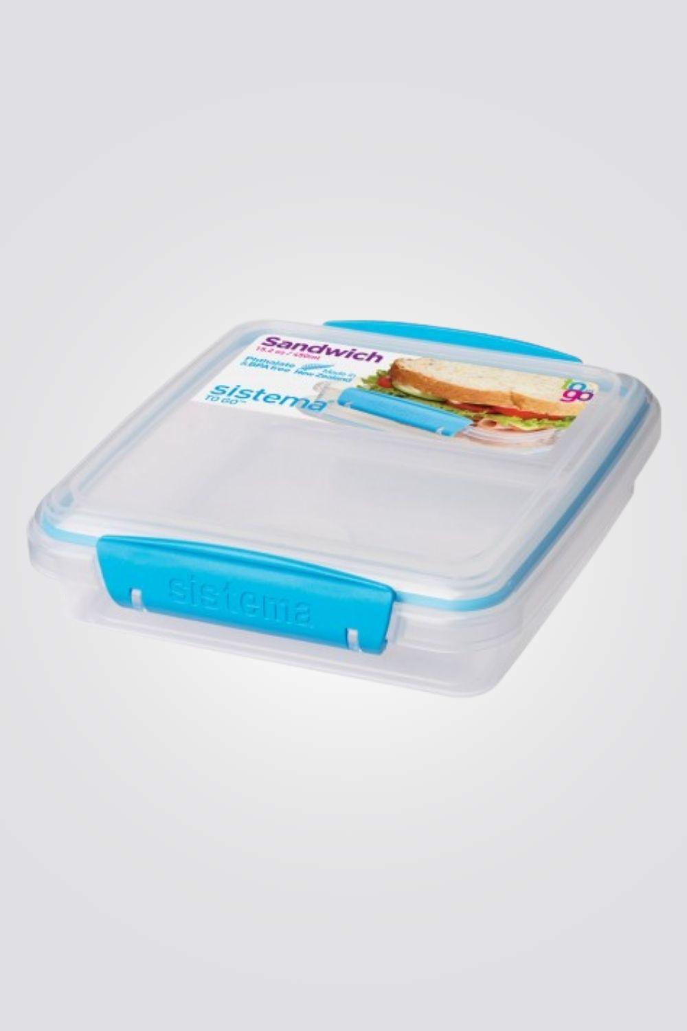 SISTEMA - קופסא לסנדוויץ' 450 מ"ל TO GO תכלת - MASHBIR//365