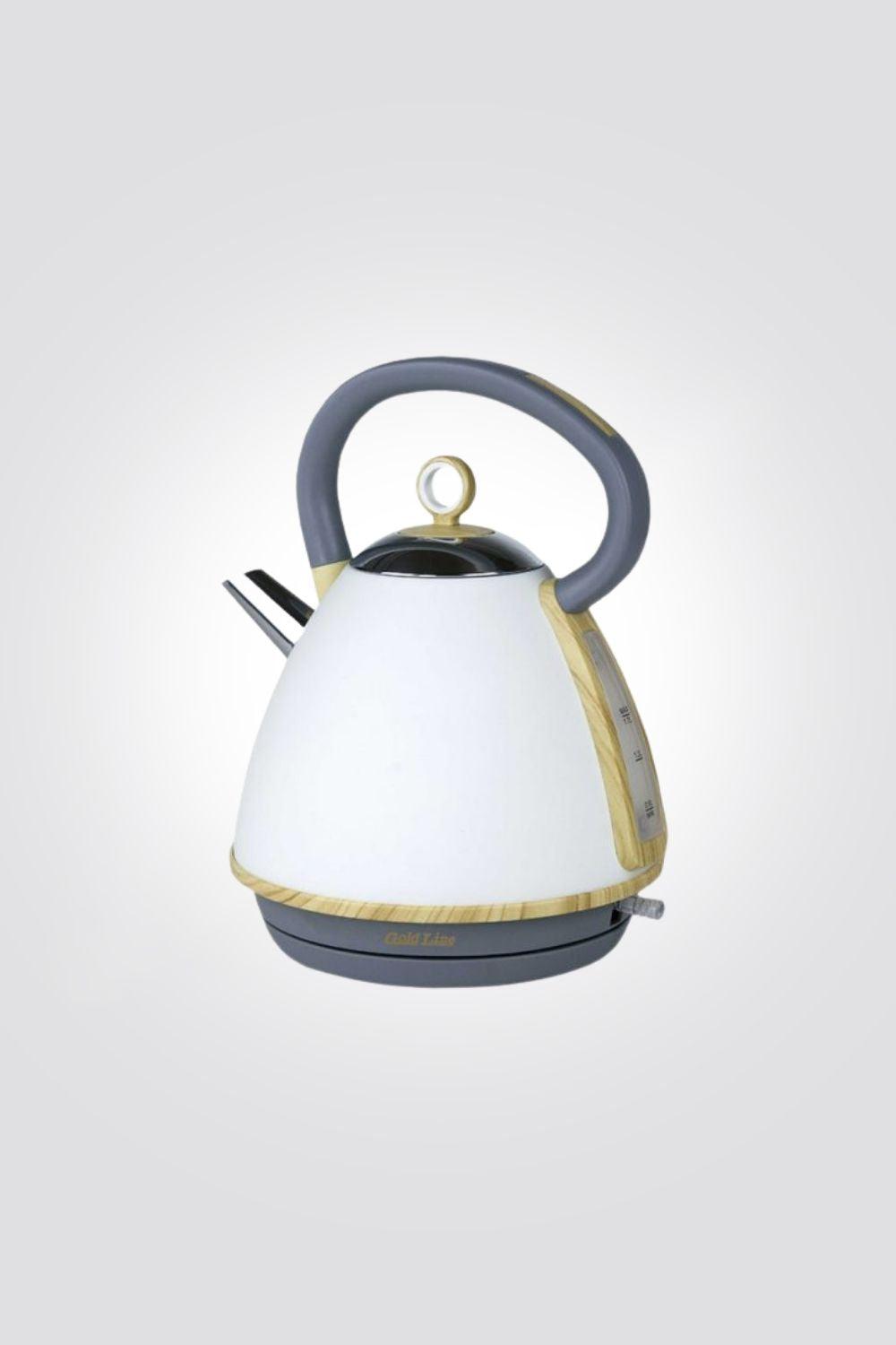 GOLD LINE - קומקום פירמידה ELEGANT לבן דגם ATL-719 - MASHBIR//365