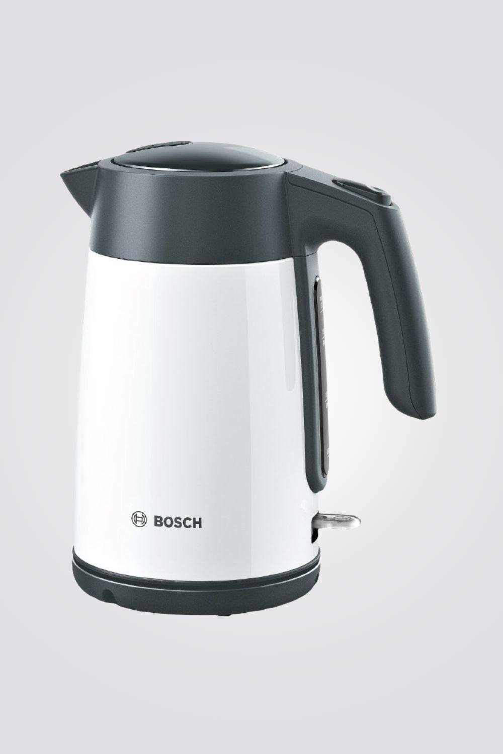 BOSCH - קומקום נירוסטה 1.7 ליטר דגם TWK7L461 בצבע לבן - MASHBIR//365