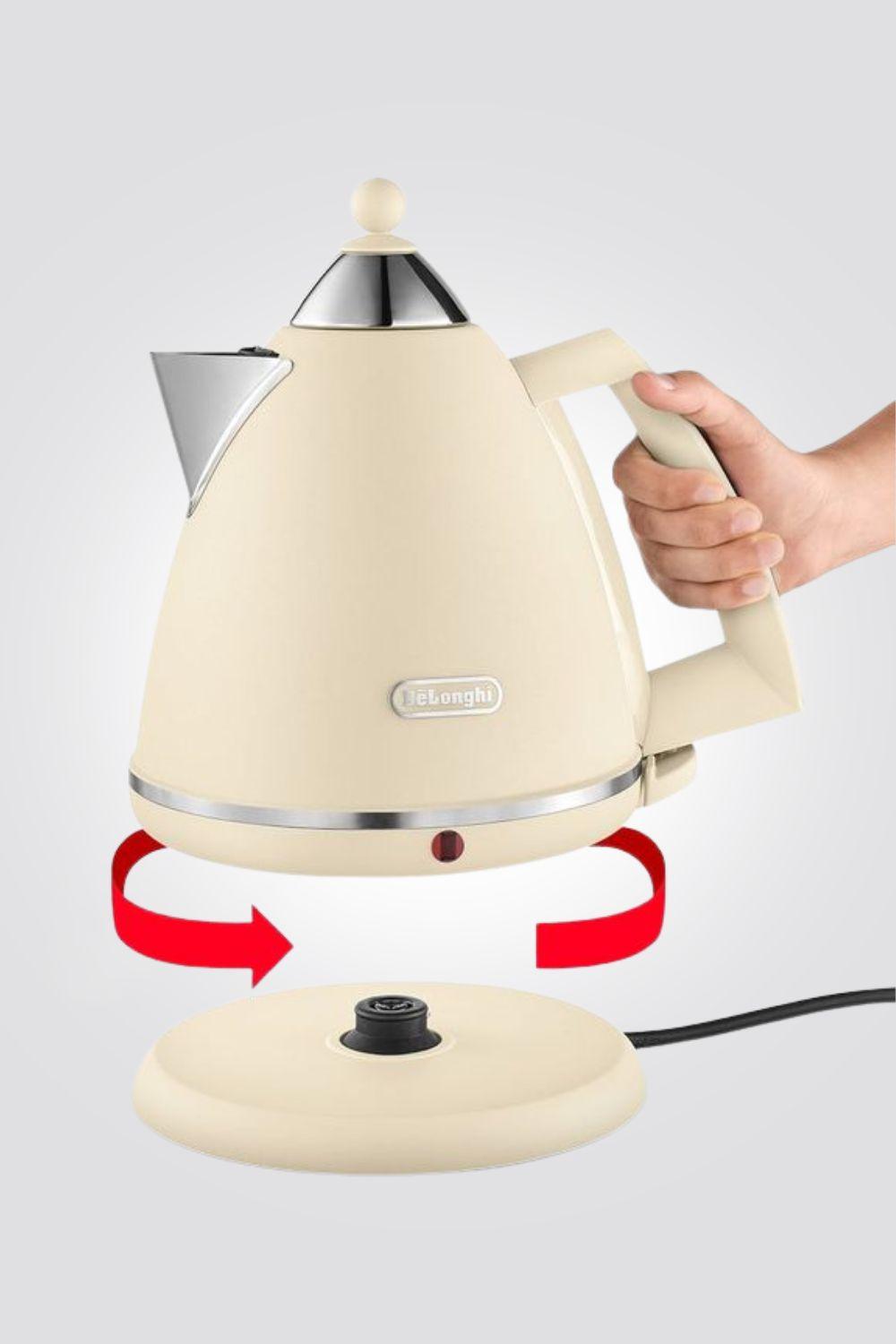 DELONGHI - קומקום נשלף 1.7 ליטר דגם KBX2016 בצבע שמנת - MASHBIR//365