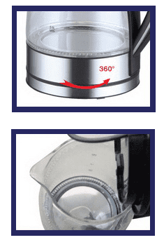 GOLD LINE - קומקום נשלף זכוכית 1.7 ליטר ATL-742 - MASHBIR//365