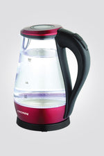 CROWN - קומקום חשמלי שקוף 3 צבעים לבחירה דגם CRK009 - MASHBIR//365