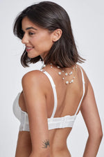 BONITA DE MAS - LARISA חזיית פוש אפ בצבע לבן - MASHBIR//365