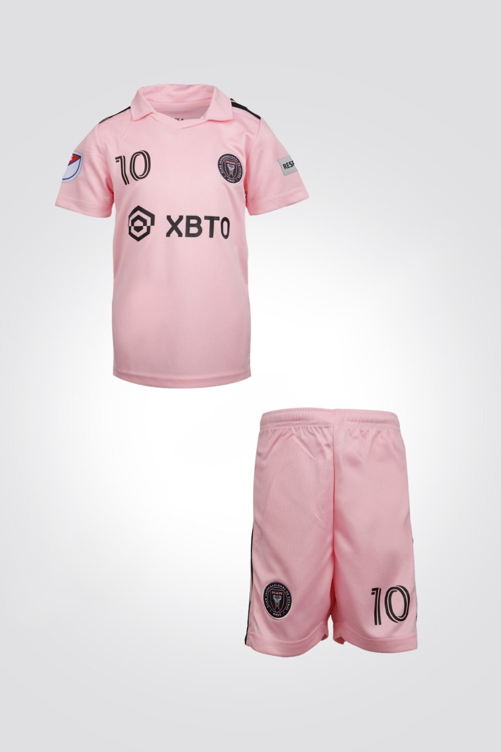 MASHBIR//365 - חליפה כדורגל ילדים מיאמי ורוד מסי - MASHBIR//365