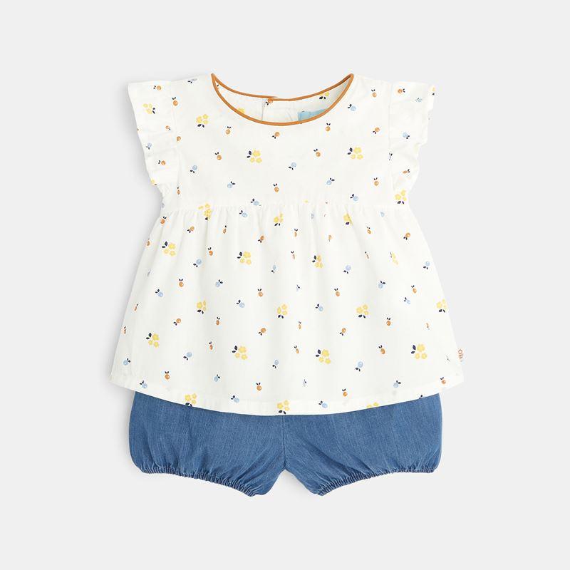 OBAIBI - חליפה פרחונית תינוקות - MASHBIR//365