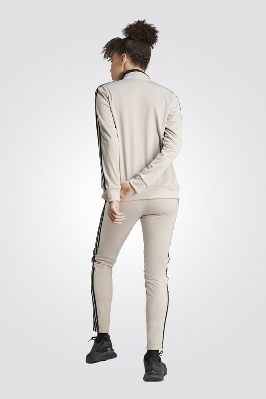 ADIDAS - חליפת אימון לנשים בצבע בז' - MASHBIR//365