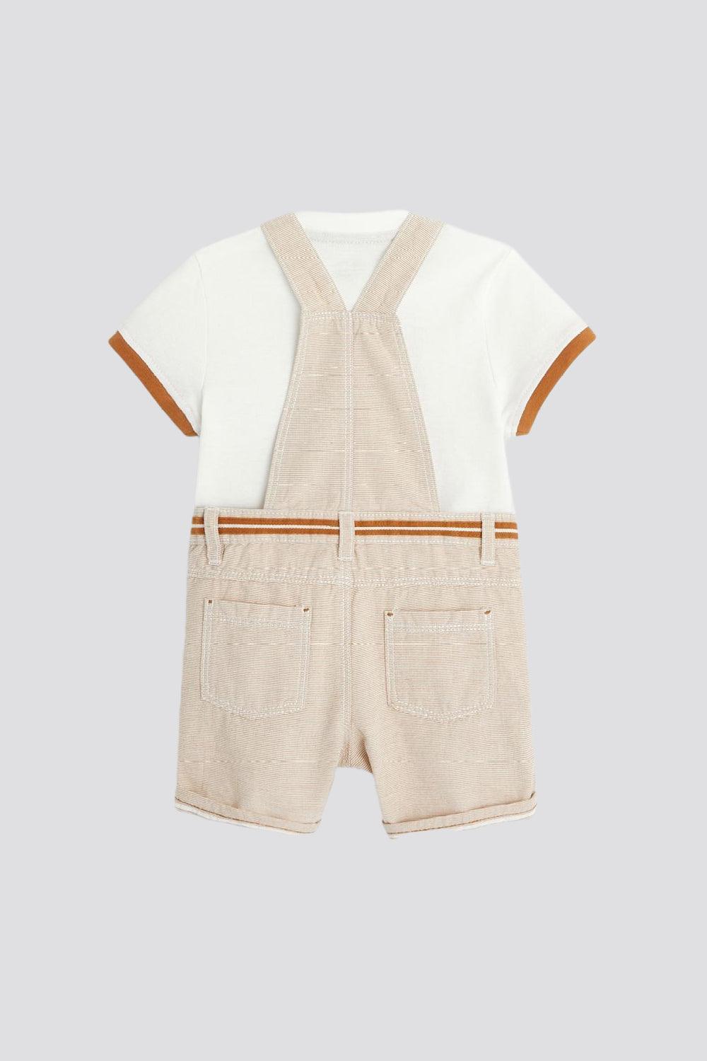 OBAIBI - חליפת אוברול בז' תינוקות - MASHBIR//365