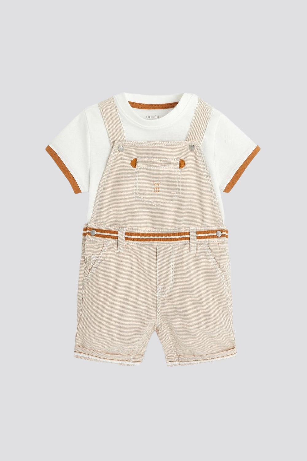 OBAIBI - חליפת אוברול בז' תינוקות - MASHBIR//365