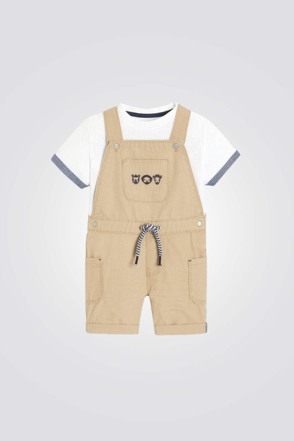 OBAIBI - חליפת אוברול וטישירט לתינוקות - MASHBIR//365