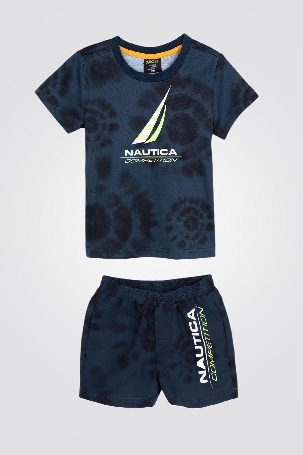 NAUTICA - חליפת בגד ים כחול כהה לילדים - MASHBIR//365