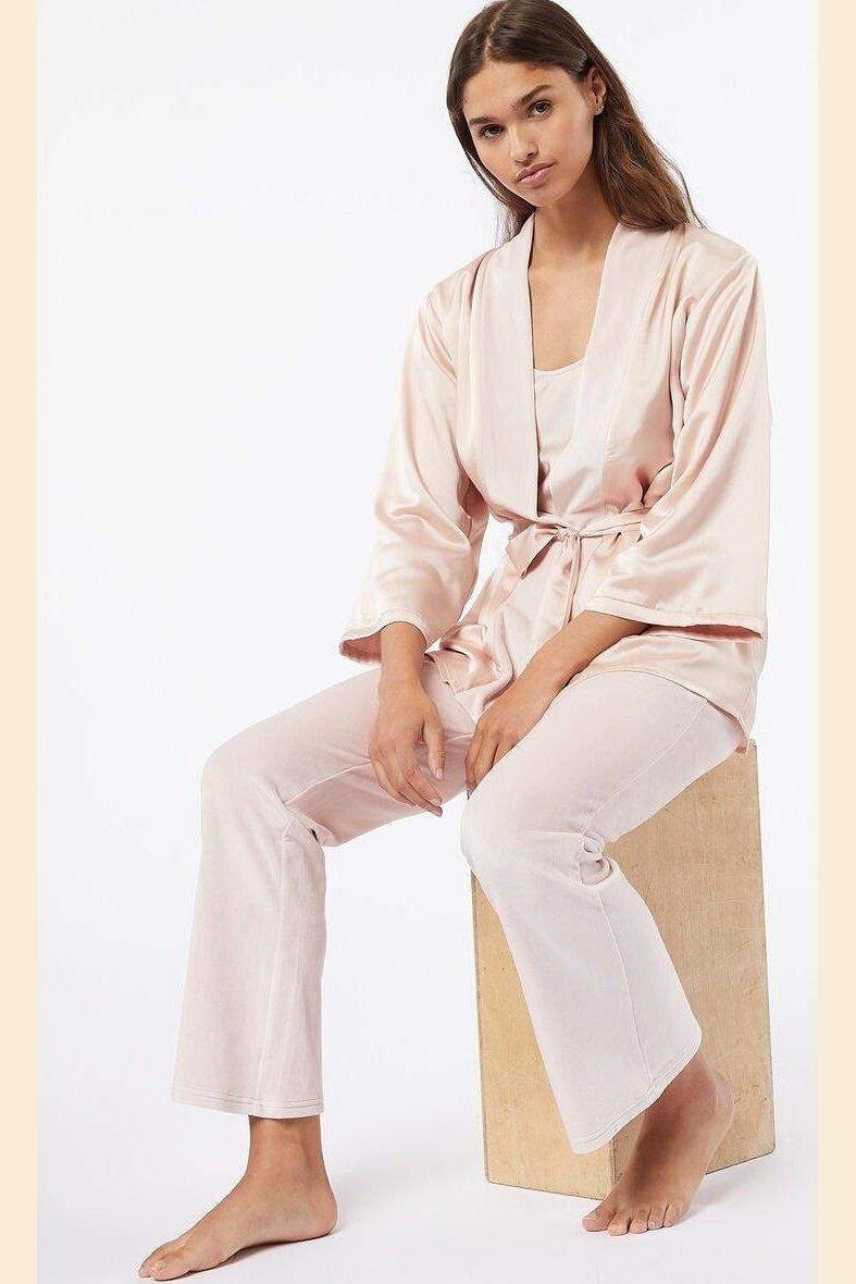 ETAM - חליפת בית 3 חלקים VELLY בצבע ורוד - MASHBIR//365