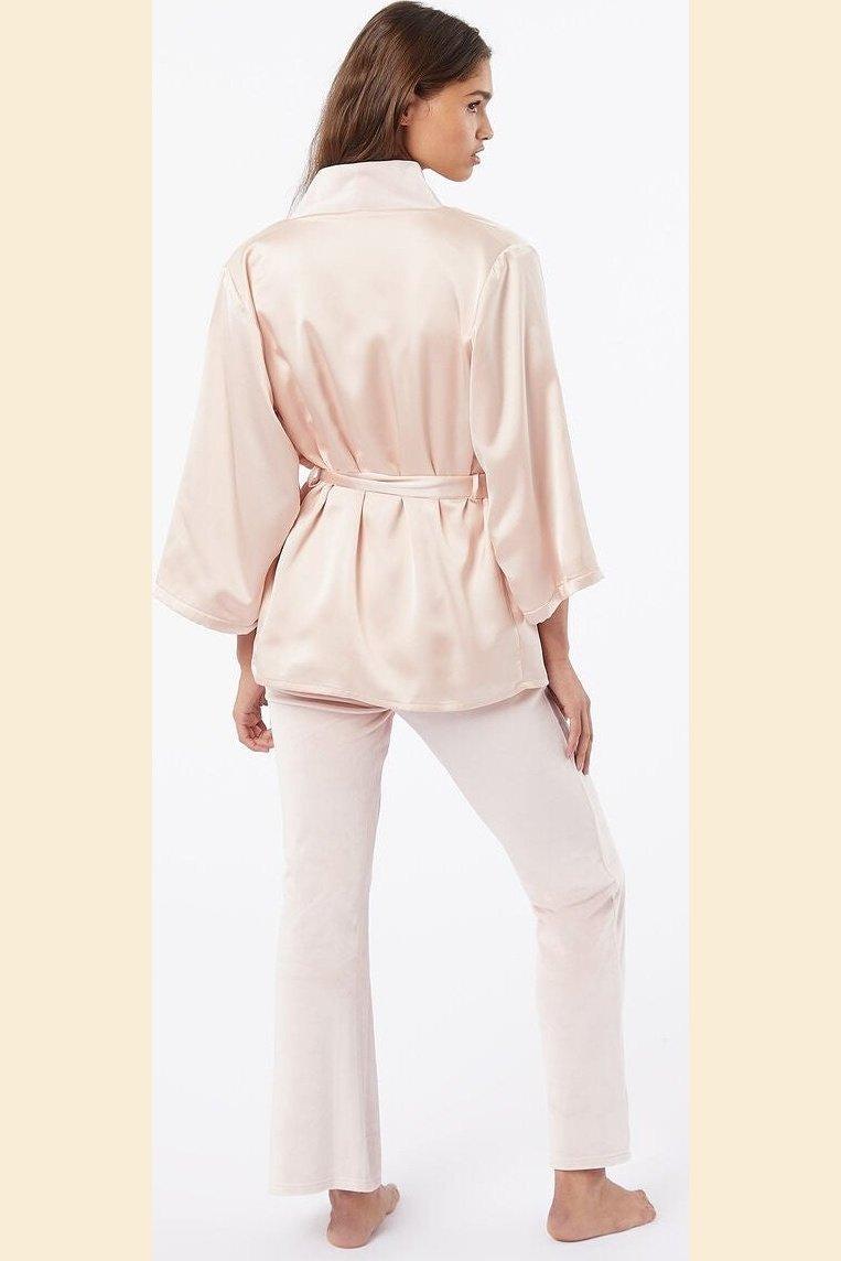 ETAM - חליפת בית 3 חלקים VELLY בצבע ורוד - MASHBIR//365