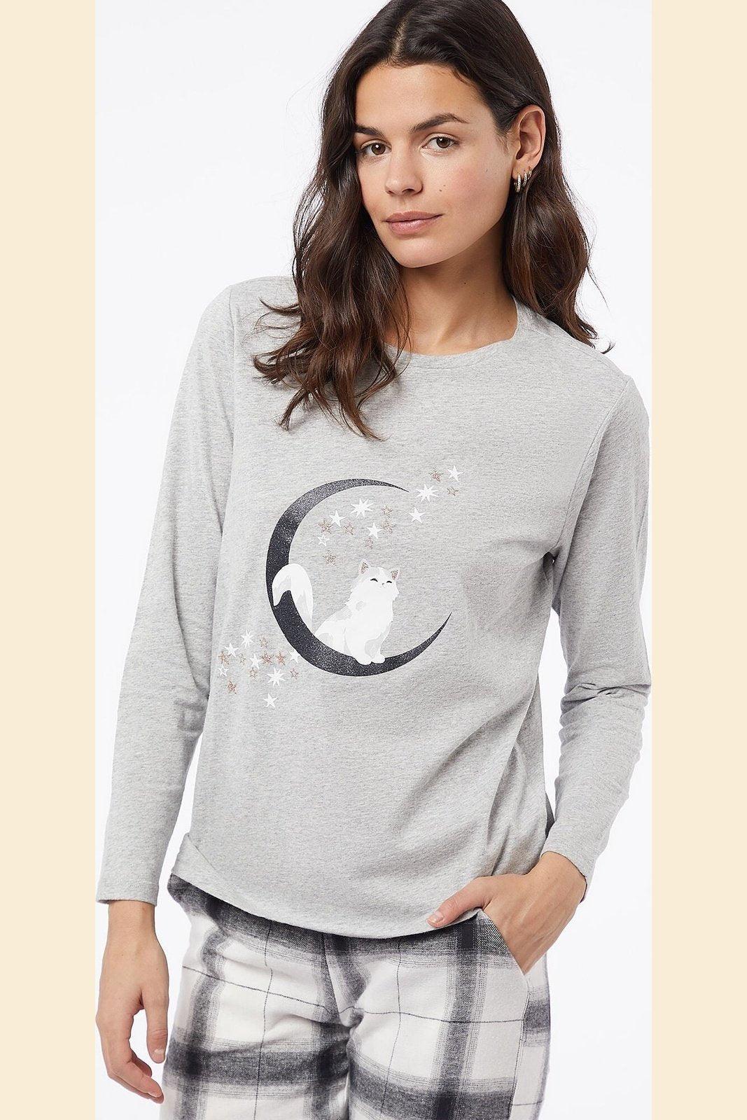 ETAM - חליפת פיג'מה 3 חלקים MADELEINE - MASHBIR//365