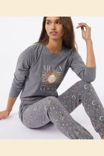 ETAM - חליפת פיג'מה 3 חלקים MILLANE - MASHBIR//365