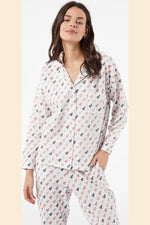 ETAM - חליפת פיג'מה MELINI בהדפס חתולים - MASHBIR//365