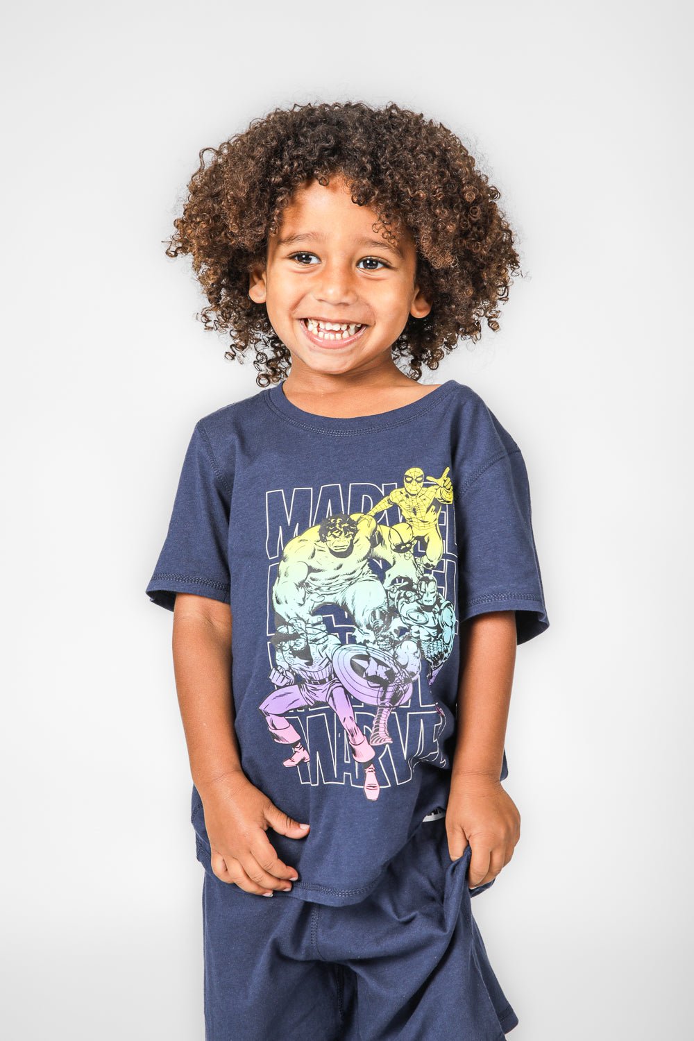 DELTA - חליפת גן קצרה MARVEL לילדים - MASHBIR//365