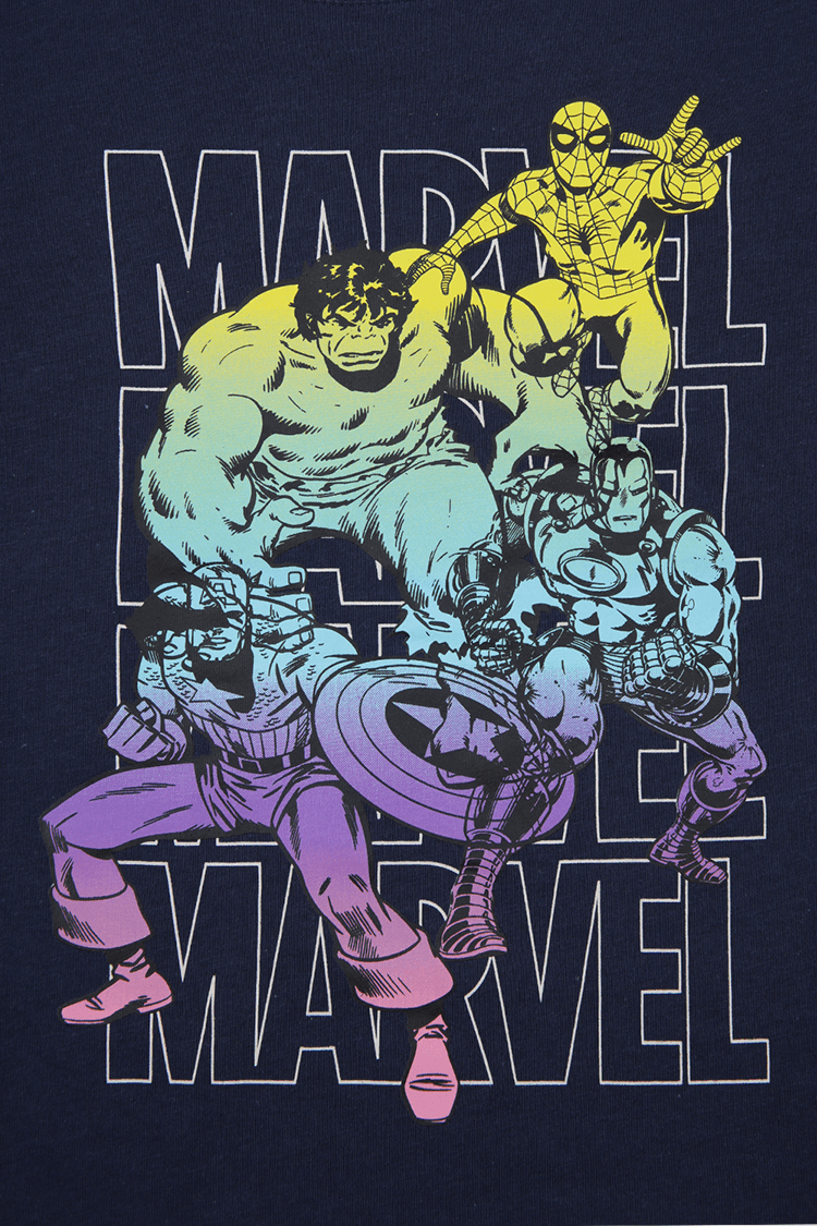 DELTA - חליפת גן קצרה MARVEL לילדים - MASHBIR//365