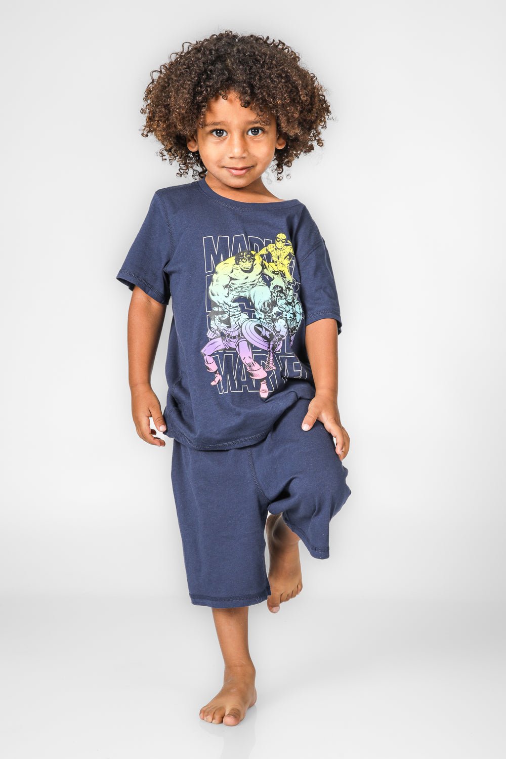 DELTA - חליפת גן קצרה MARVEL לילדים - MASHBIR//365
