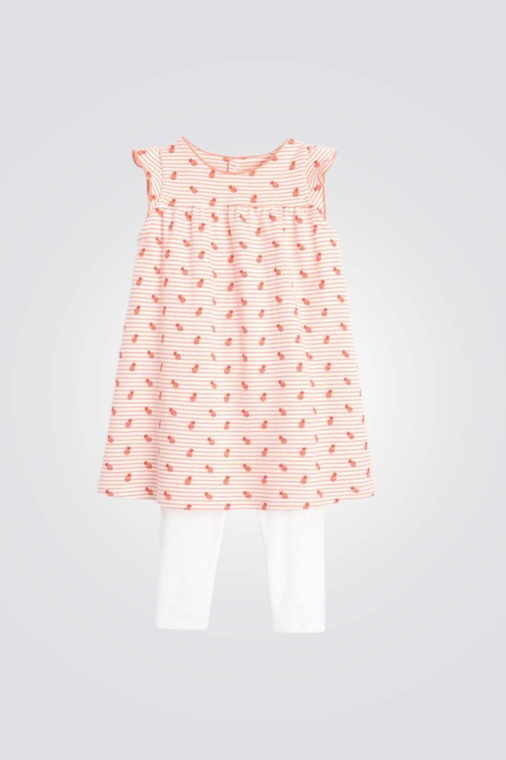 OBAIBI - חליפת שמלה וטייץ אננס תינוקות - MASHBIR//365