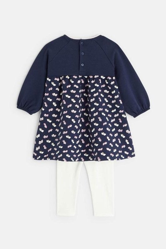 OBAIBI - חליפת סמייל בצבע נייבי לתינוקות - MASHBIR//365