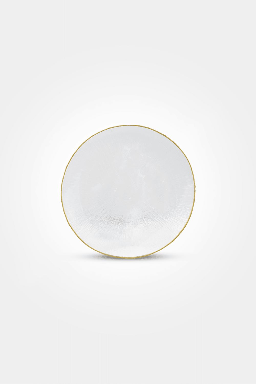 GROOPY - צלחת מנה ראשונה פס זהב 21 ס"מ - MASHBIR//365