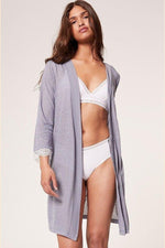 ETAM - חלוק דק WARM DAY כחול - MASHBIR//365