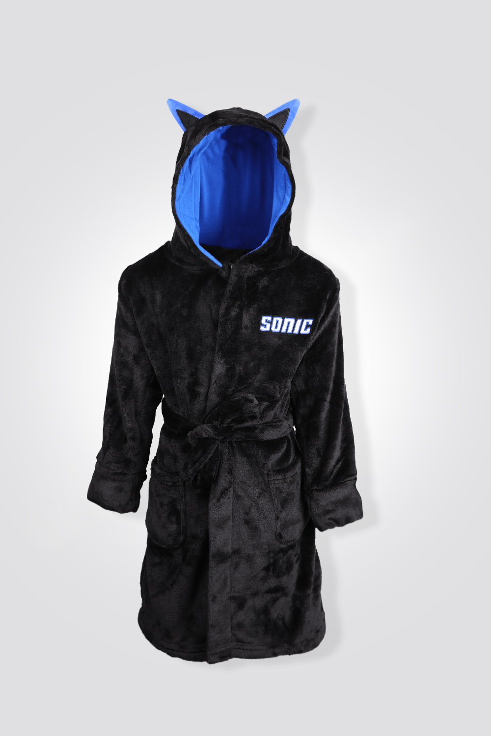 DELTA - חלוק לילדים סוניק בצבע שחור - MASHBIR//365