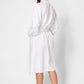 KENNETH COLE - חלוק מגבת אריגת פסים בצבע לבן - MASHBIR//365 - 4