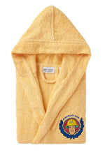 HOMESTYLE - חלוק רחצה לילדים סמי הכבאי 14-12 בצבע צהוב - MASHBIR//365