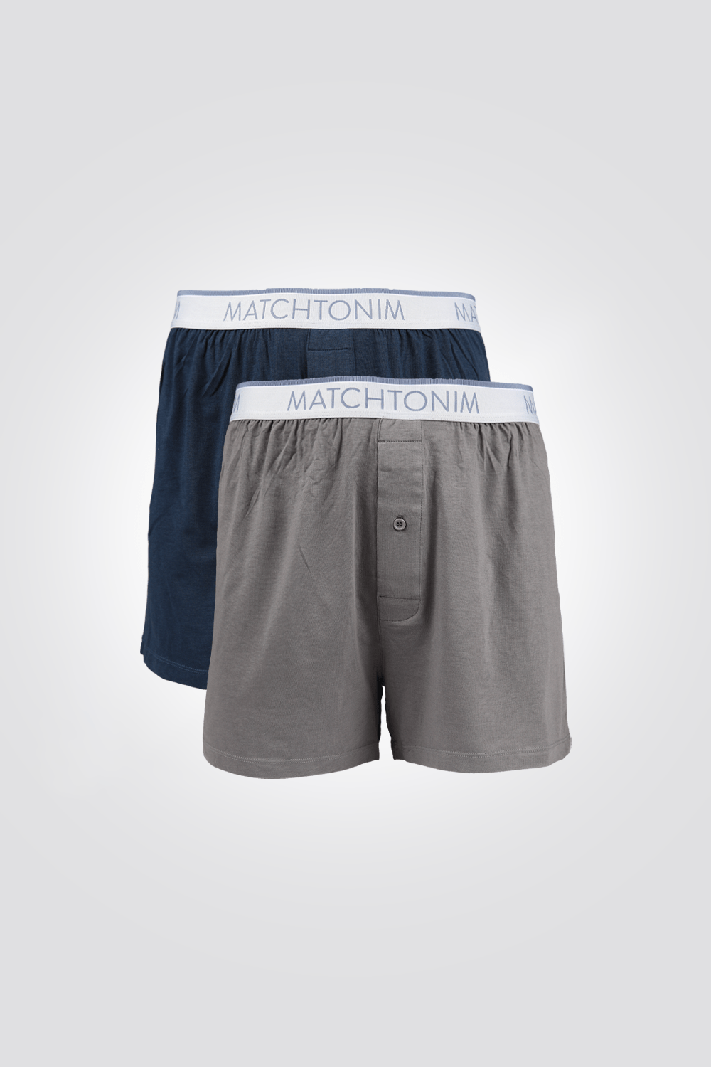 DELTA - מארז 2 בוקסרים קצרים רחבים מבד רפיברה - MASHBIR//365