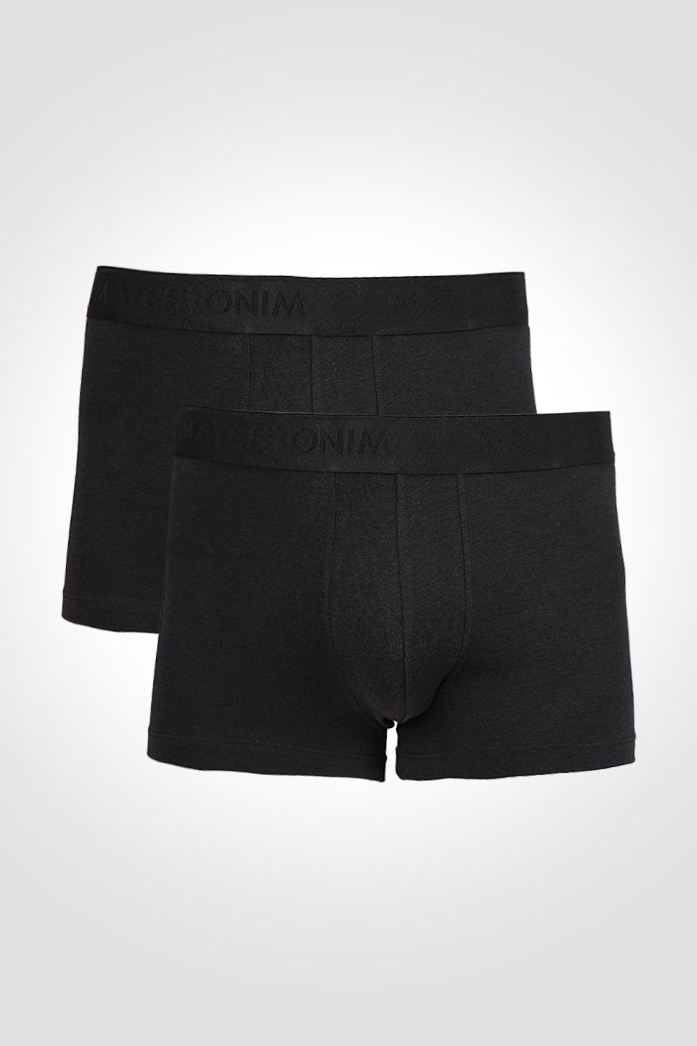 DELTA - מארז 2 בוקסרים NATURAL שחור - MASHBIR//365