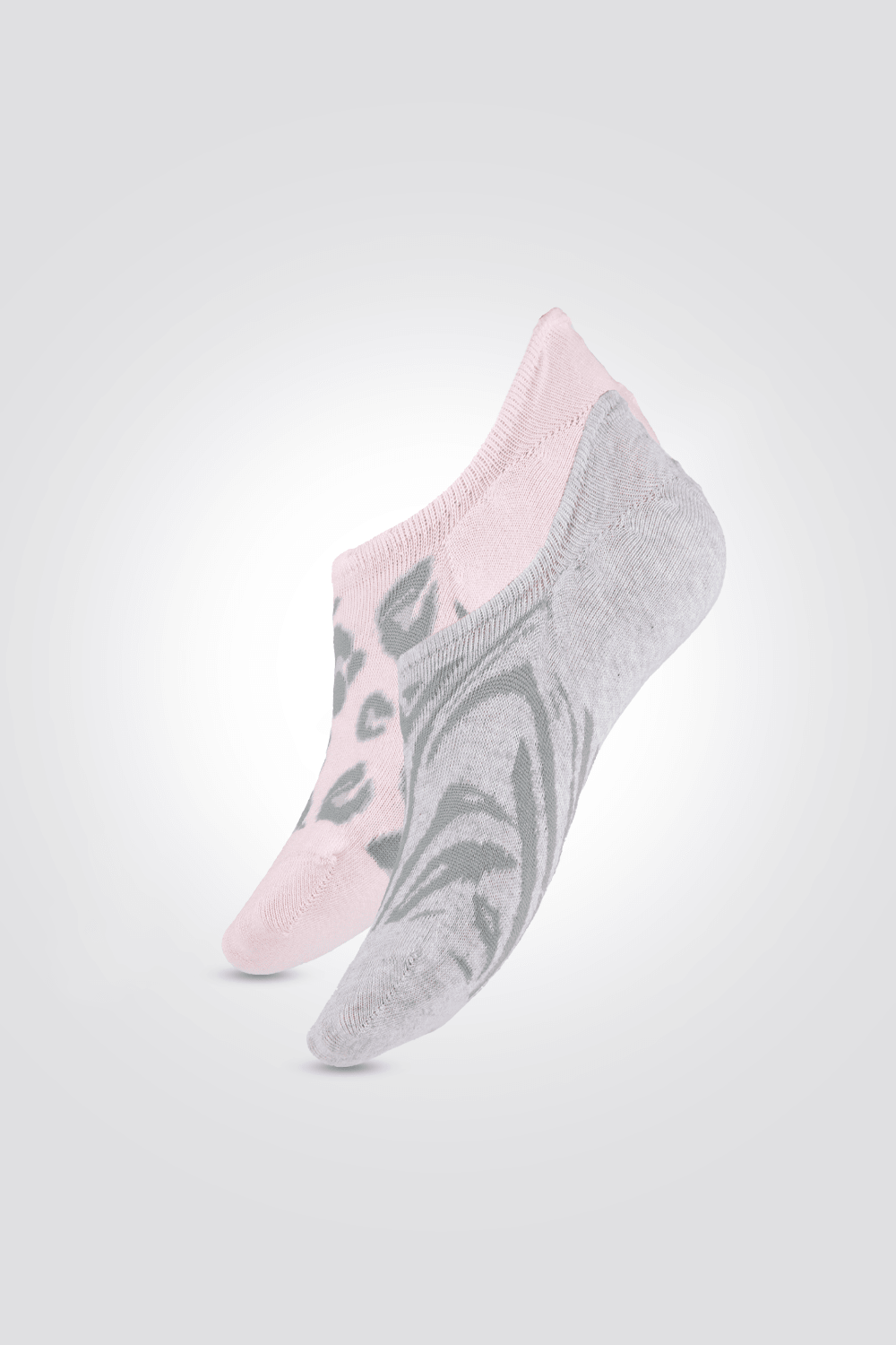 DELTA - מארז 2 גרבי סניקרס ANIMAL PRINT - MASHBIR//365