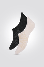 DELTA - מארז 2 גרבי סניקרס LEAVES PATTERN - MASHBIR//365