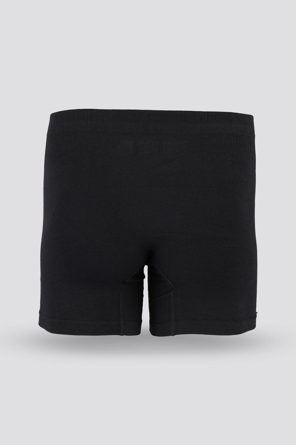 DELTA - מארז 2 תחתוני בוקסר ארוכים COTTON STRETCH שחור - MASHBIR//365