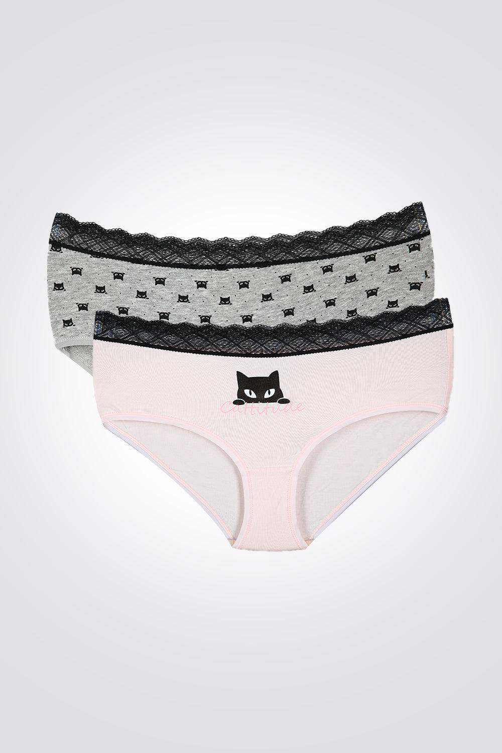 DELTA - מארז 2 תחתוני היפסטר CATS ALL OVER - MASHBIR//365