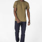 KENNETH COLE - מארז 2 חולצות בייסיק קצרות לגברים בצבע ירוק זית - MASHBIR//365 - 5