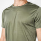 DELTA - מארז 2 חולצות דריי פיט בצבע ירוק זית - MASHBIR//365 - 4