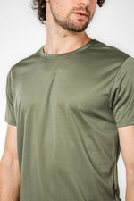 DELTA - מארז 2 חולצות דריי פיט בצבע ירוק זית - MASHBIR//365