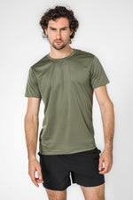 DELTA - מארז 2 חולצות דריי פיט בצבע ירוק זית - MASHBIR//365