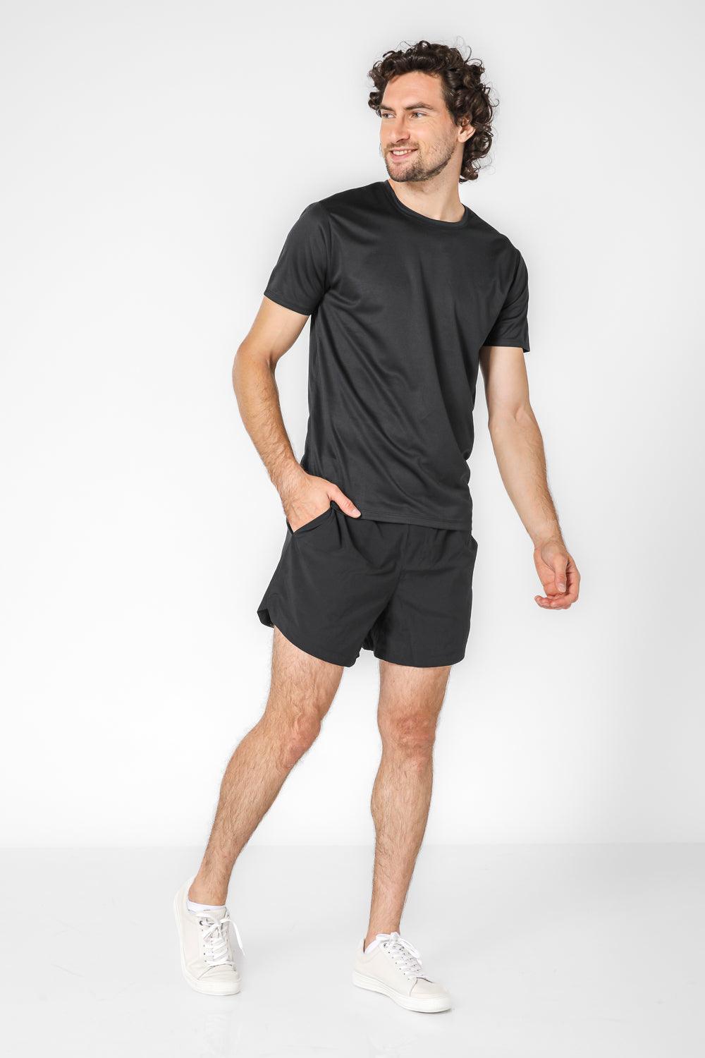 DELTA - מארז 2 חולצות דריי פיט בצבע שחור - MASHBIR//365